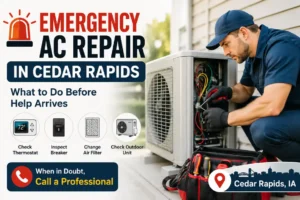 What to Do When You Need Emergency AC Repair in Cedar Rapids