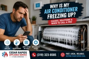 Why Is My Air Conditioner Freezing Up and What Should I Do?