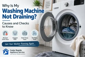 Why Is My Washing Machine Not Draining? Causes and Checks